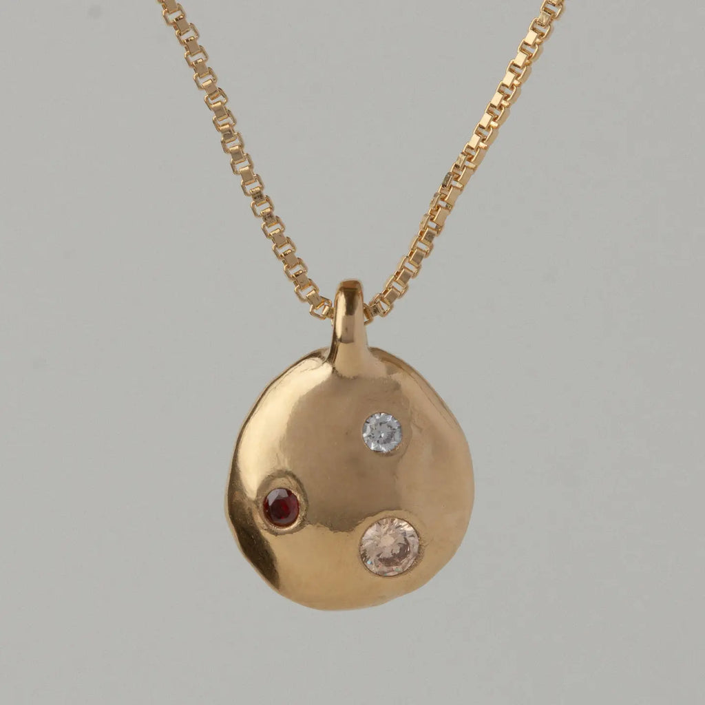 Mwala Constellation Necklace - Champagne
