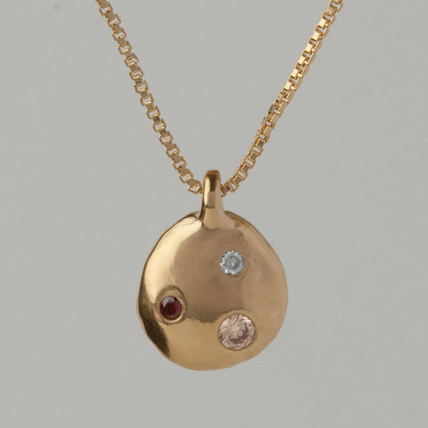 Mwala Constellation Necklace - Champagne