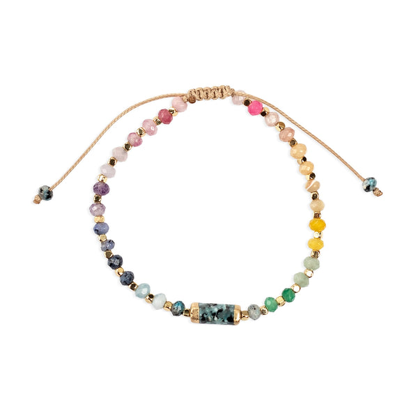 Chakra Glow Bracelet - Clarity / Third Eye - Gold