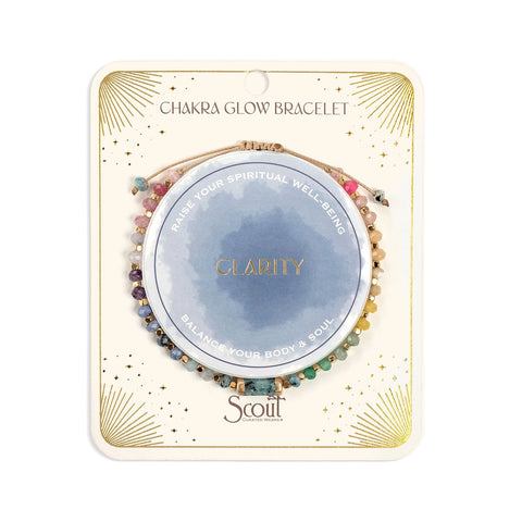 Chakra Glow Bracelet - Clarity / Third Eye - Gold