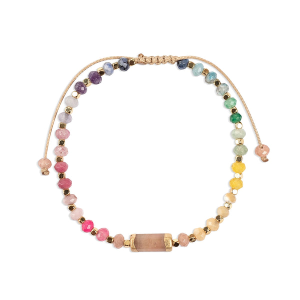 Chakra Glow Bracelet - Creativity / Sacral - Gold