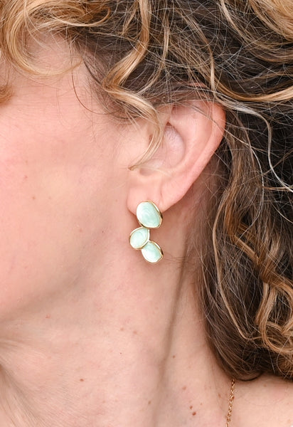 Hope Echo Earrings - Mint