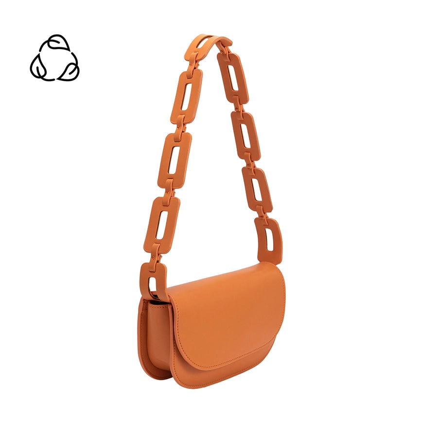 Inez Vegan Shoulder Bag - Orange