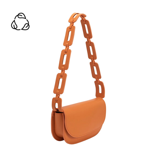 Inez Vegan Shoulder Bag - Orange