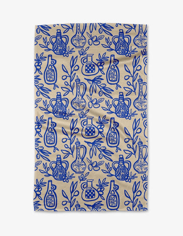 Mediterranean Pour Tea Towel