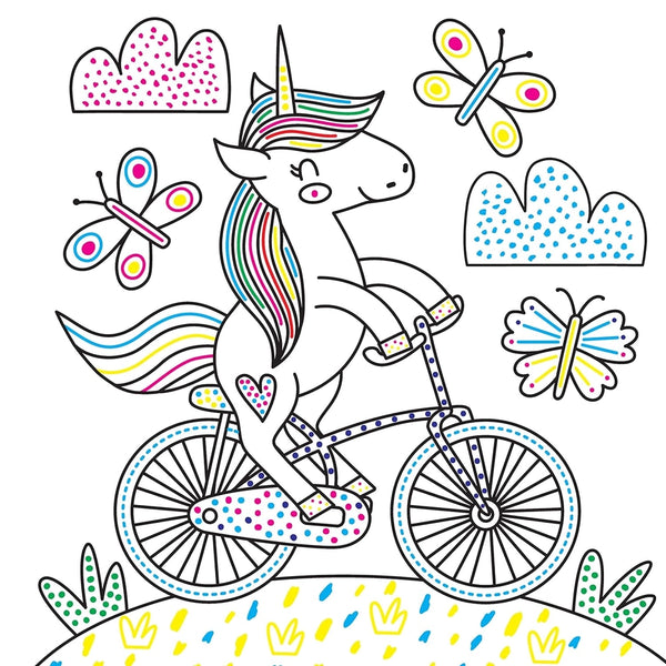 Paint Magic with Water - Unicorns and Friends