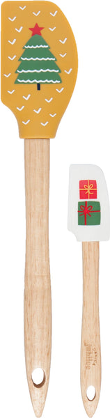 Ugly Christmas Sweater Silicone Spatulas - Set of 2