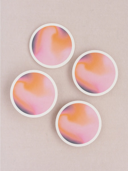Planetary Gradient Coasters - Set of 4