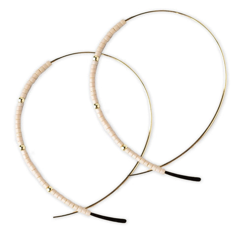 Confetti Earrings - Latte