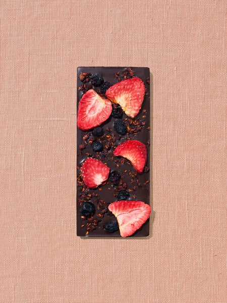 Mixed Berry Date - Sweetened Dark Chocolate