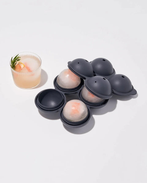 Sphere Ice Cocktail Silicone Ice Tray - Charcoal