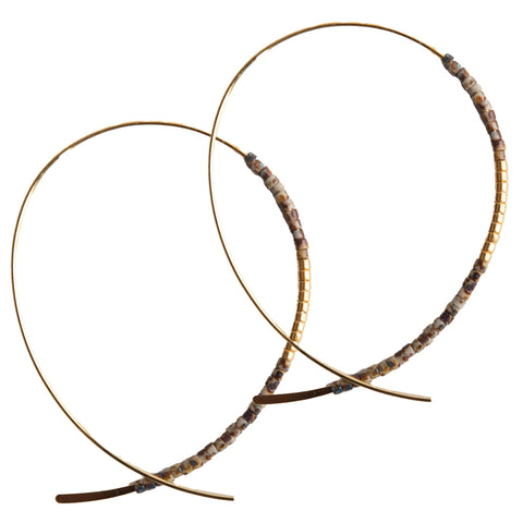 Norah Earrings - Tortoise
