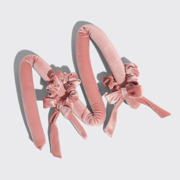 Velvet Heatless Curling Set - Terracotta