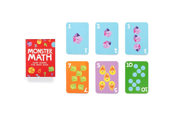 Monster Math - Card Games