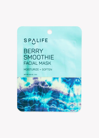 Berry Smoothie Moisturize & Soften Face Mask