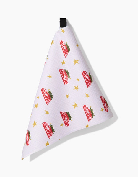 Christmas Bug Bar Towel