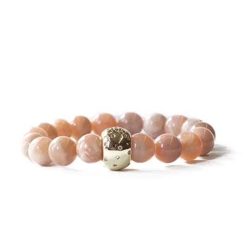 Gemstone Bracelet 10mm - Sunstone