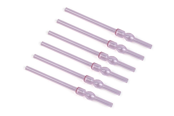 Glass Reusable Straw - Pink
