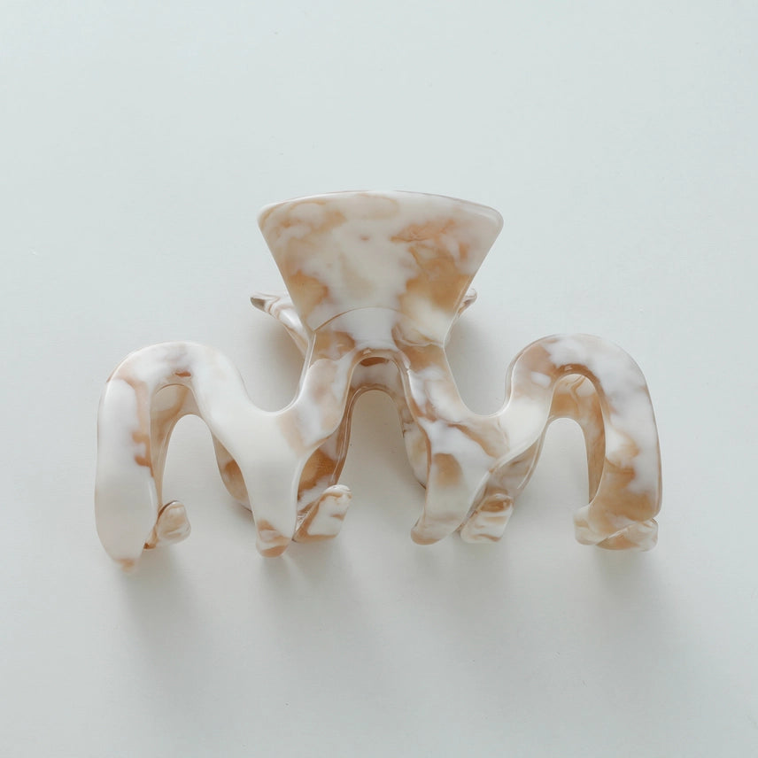 Esme Large Clip - Calacatta Gold