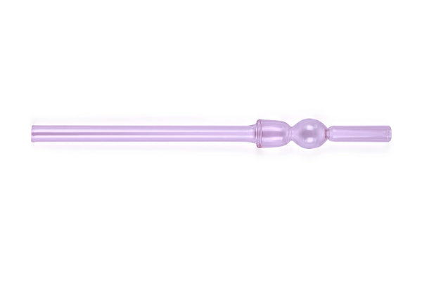 Glass Reusable Straw - Pink