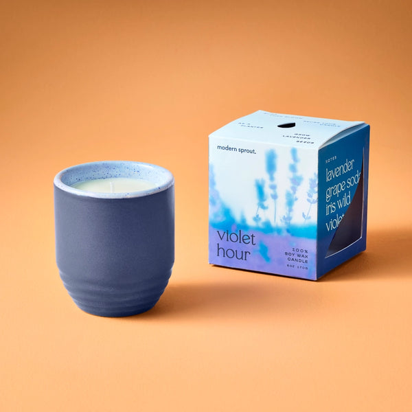 Garden Vibes Candle / Planter - Violet Hour
