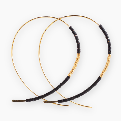 Norah Earrings - Black