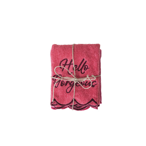 Cotton Terry Wash Cloth - Set of 2