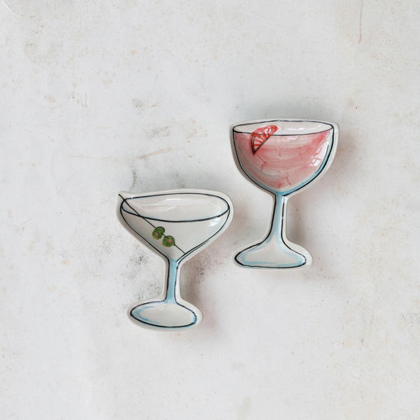 Stoneware Cocktail Dish - Martini