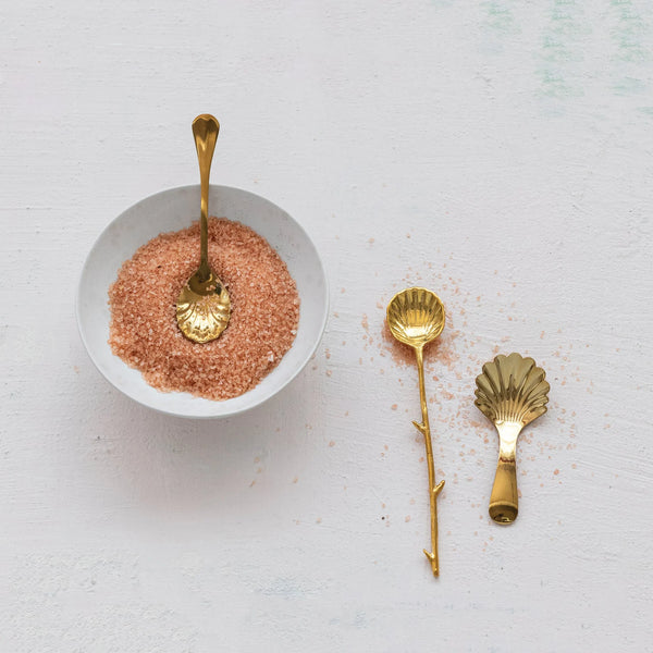 5" Stainless Steel Shell Shaped Spoon