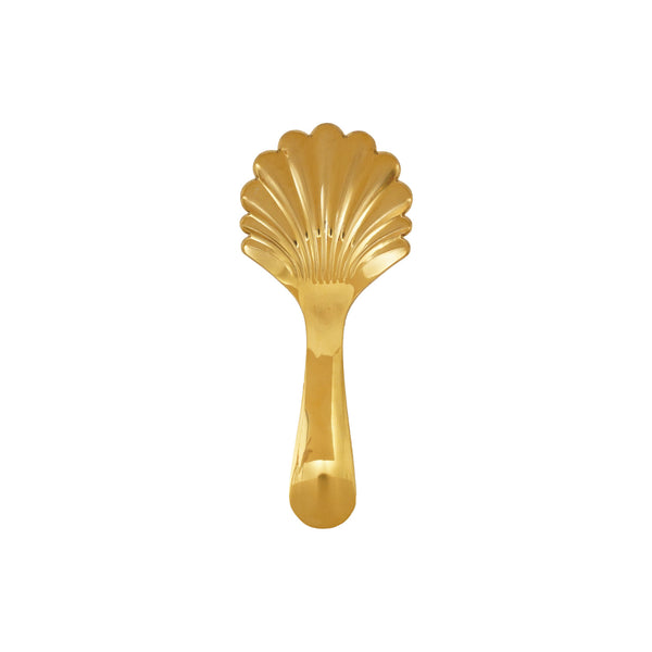4" Stainless Steel Shell Shaped Spoon