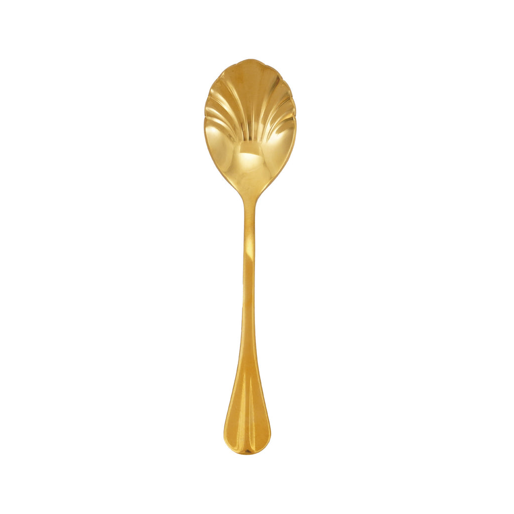5" Stainless Steel Shell Shaped Spoon