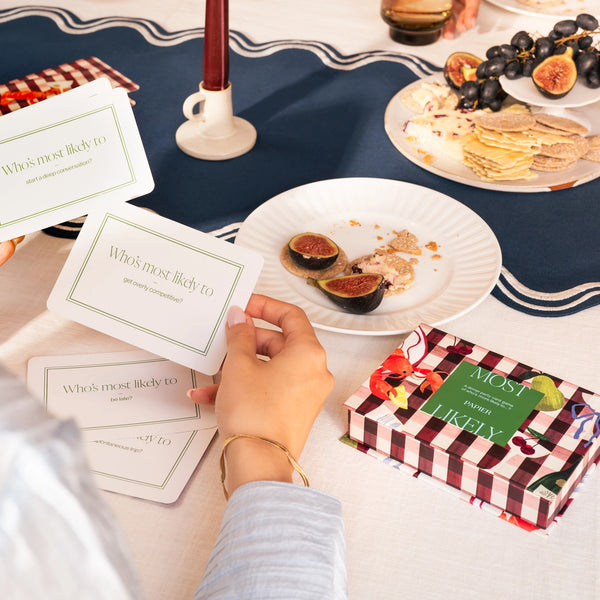 Dinner Party Playing Card Game