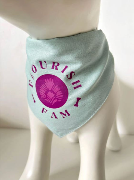 Flourish Fam Dog Bandana