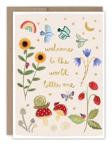 Welcome To the World Baby Card