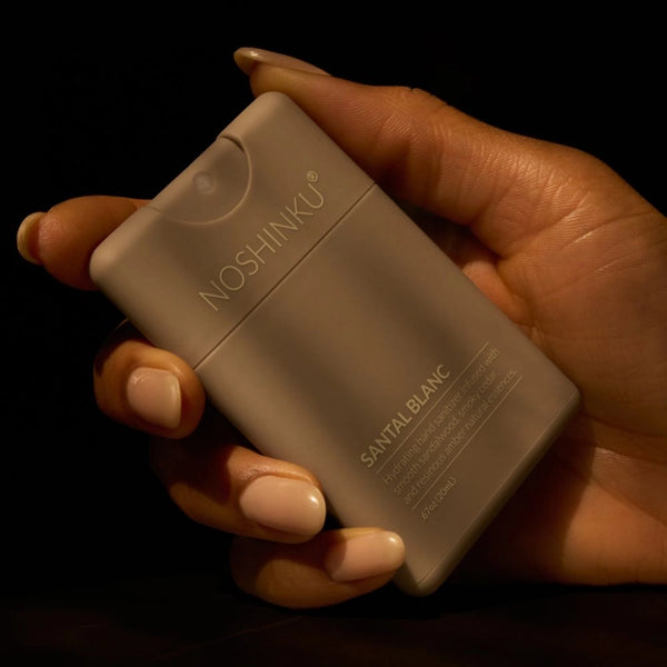 Santal Blanc Refillable Pocket Hand Sanitizer