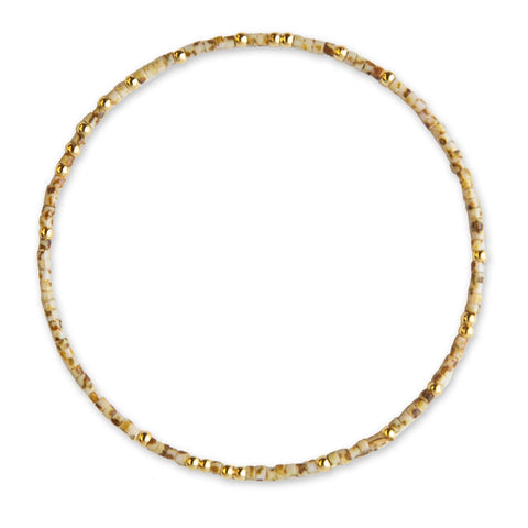 Confetti Bangle - Taupe