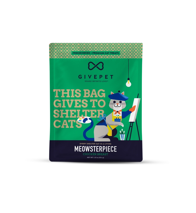 Meowsterpiece Freeze Dried Cat Treats - 3.5oz