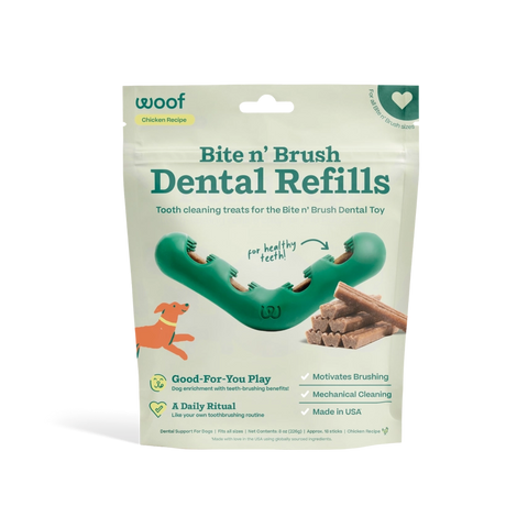 Bite N' Brush Dental Refills - Chicken