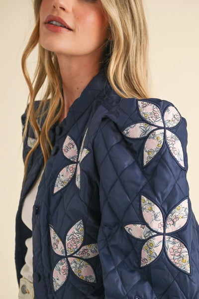 Sally Jacket -- Vintage Navy