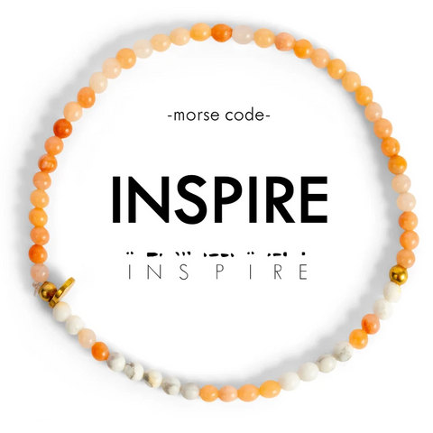 Morse Code Bracelet - Inspire