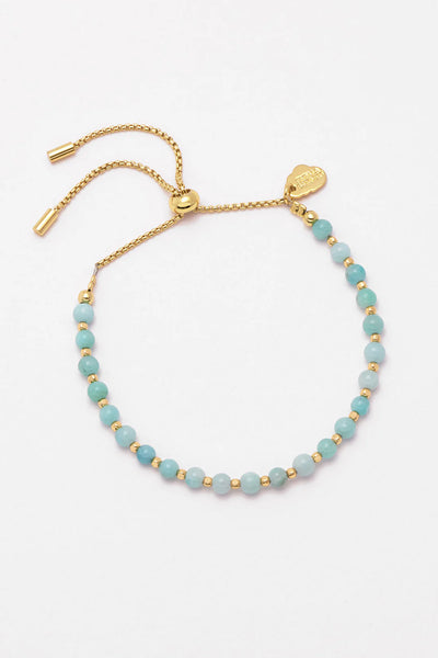 Amazonite Gemstone Amelia Bracelet