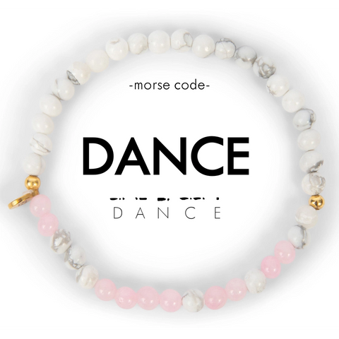 MINI Kids Morse Code Bracelet - Dance