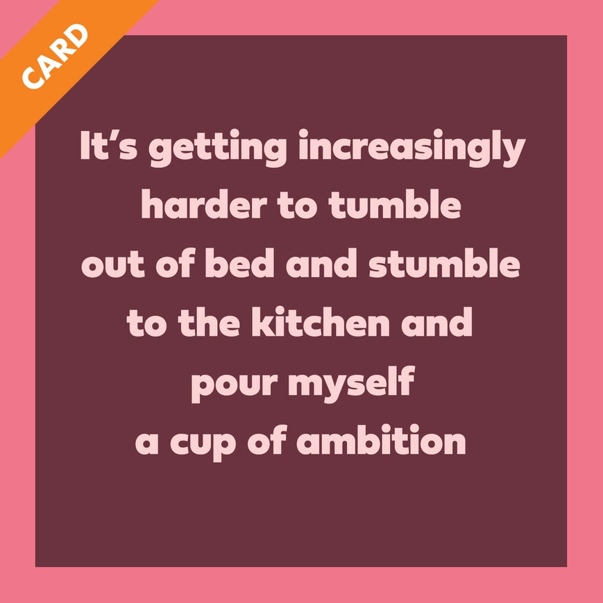 Cup of Ambition Greeting Card