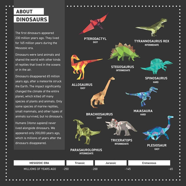 My Sticker Paintings - Dinosaurs