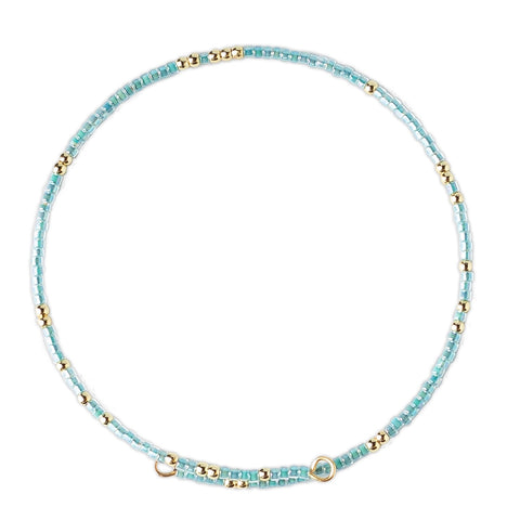 Confetti Bangle - Turquoise