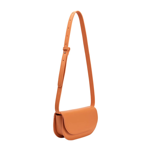 Inez Vegan Shoulder Bag - Orange