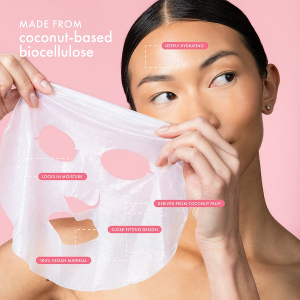Coco Lime Mojito Clarifying Mocktail Mask