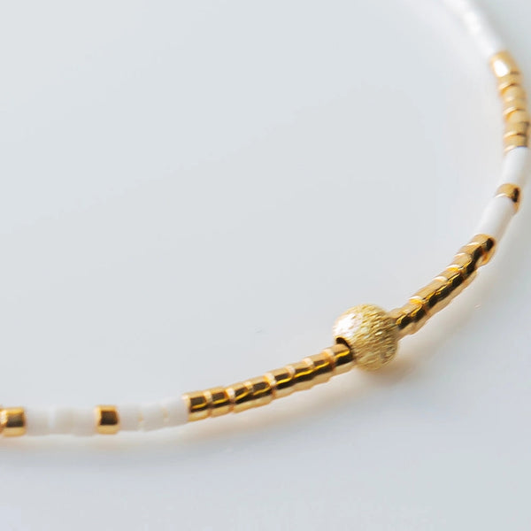Sprinkles Bangle - White