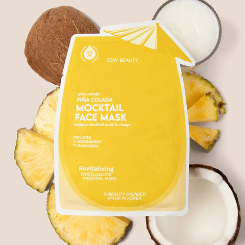 Piña Colada Revitalizing Mocktail Mask