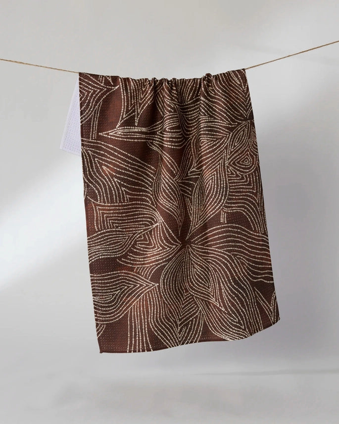 Pearl Botanical Tea Towel